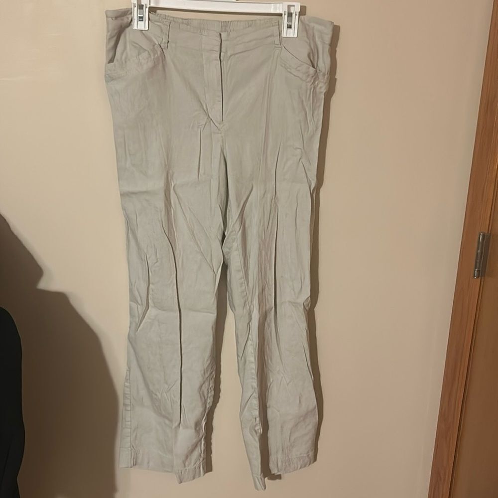 J.Jill linen stretch pants 14